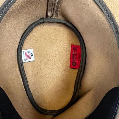 Leather Cowboy Hat 