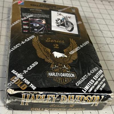 NEW Un-Opened Box of Premium 1992 Harley Davidson Collector Cards 