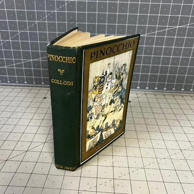 Antique Edition of Pinocchio BOOKS! 