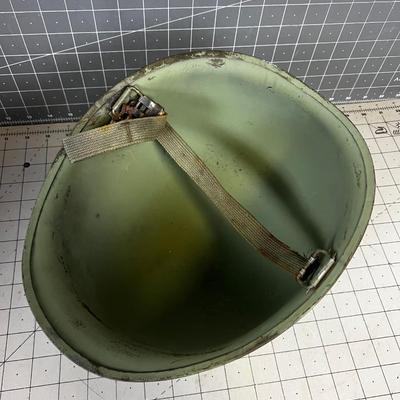 Vintage WWII Steel Army Helmet 