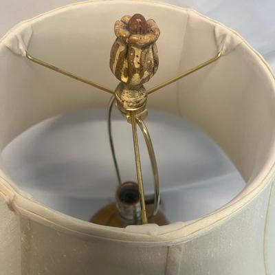 Quartz Clock, Miniature Broom & Table Lamp (B2-MG)