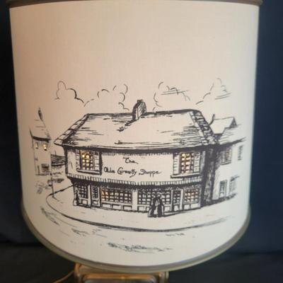 Railroad Lantern Table Lamp (DR-DW)