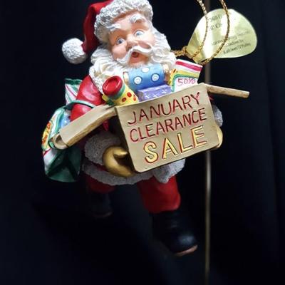 Coca Cola Santa Ornament Collection