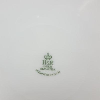 H & C Selb Bavaria Heinrich & Co plates