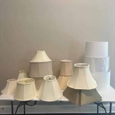 Selection of Lamp Shades (B2-MG)