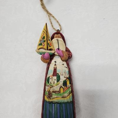 Jim Shore  Ship Sails Ornament