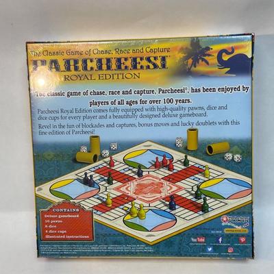 Sealed Unopened Parcheesi Royal Edition Board Dice Game