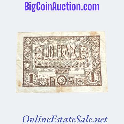 ND(1944) FRENCH WEST AFRICA 1 FRANC