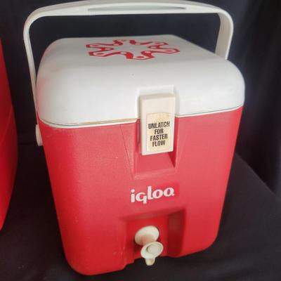 Igloo Coolers and Ford Explorer Folding Chairs (LR-DW)