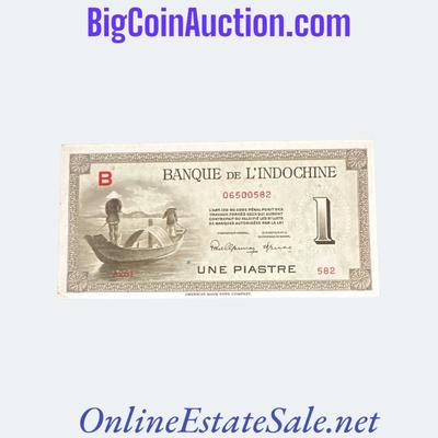 ND(1945) FRENCH INDO CHINA 1 PIASTRE