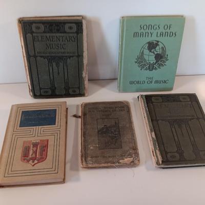Antique school books