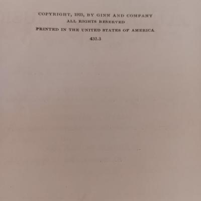 Antique school books