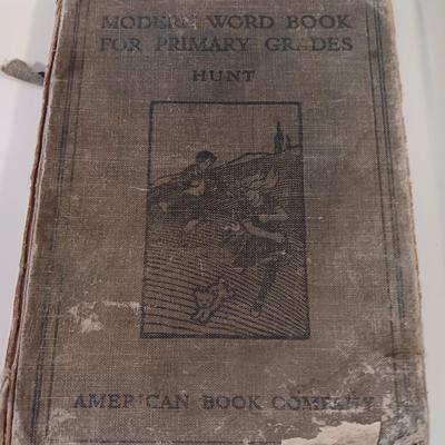 Antique school books