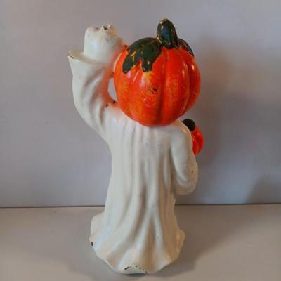 Two vintage Halloween candles