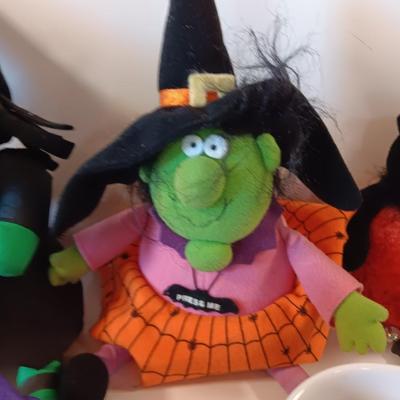 Halloween Plush and a Halloween themed mug
