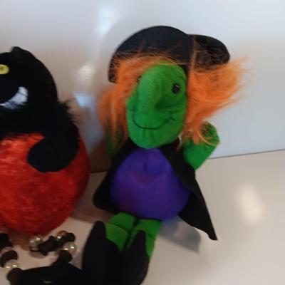 Halloween Plush and a Halloween themed mug