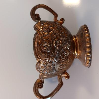 Antique Detailed Silver-Plated Sugar & Creamer - southwestern design cutting board and more