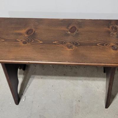 Small Wooden Bench