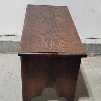 Small Wooden Bench