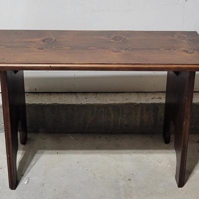 Small Wooden Bench