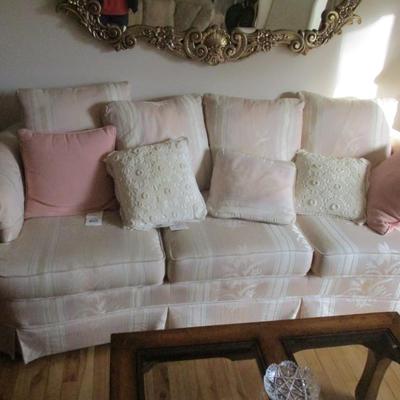 Cream Colored Sofa - A