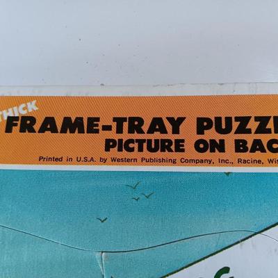 Three vintage 1979 Disney Children's puzzles - complete