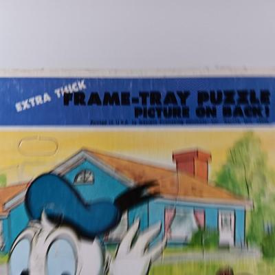 Three vintage 1979 Disney Children's puzzles - complete