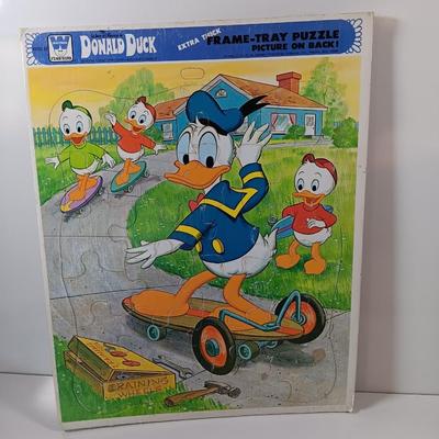 Three vintage 1979 Disney Children's puzzles - complete
