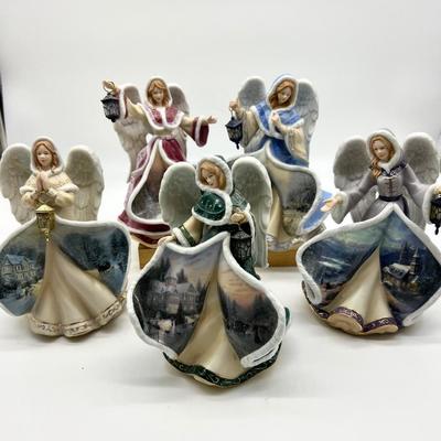 THOMAS KINKADE Winter Angels Of Light