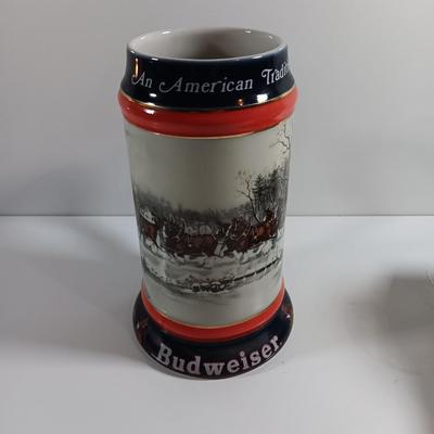 Budweiser Mugs Anheuser Bush Drinking mugs / Barware
