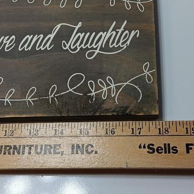 Clairmont & Co. Mississippi made wall art BLESS THIS HOME WITH LOVE AND LAUGHTER