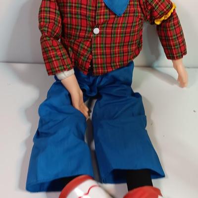 Vintage 1973 Howdy Doody Ventriloquist Doll Complete working condition RARE in near mint!! Eegee
