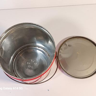 Vintage empty Cudahy REX pure Lard tin