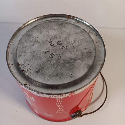 Vintage empty Cudahy REX pure Lard tin
