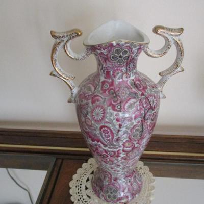 Royal Paisley Vase - A