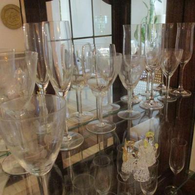 Assortment Of Crystal Glassware - B