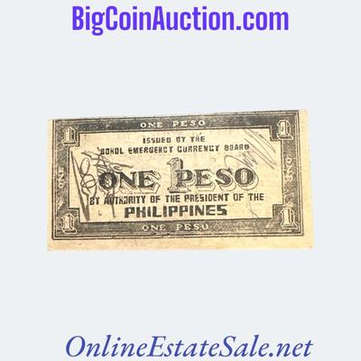 1943 PHILIPPINES 1 PESO