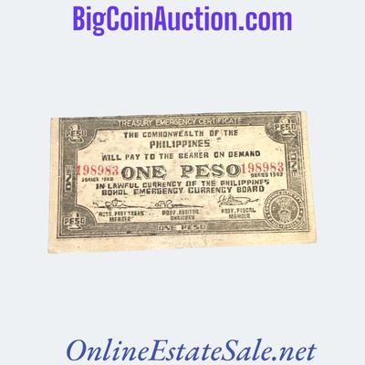 1943 PHILIPPINES 1 PESO