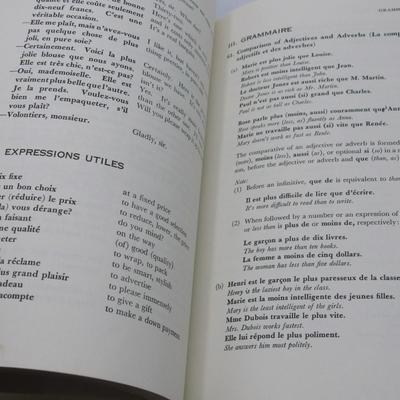 French Conversational Review Grammar Revised Edition Vintage French Language Book
