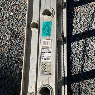 G1990 Large 28' Aluminum Werner Extension with Attachments
