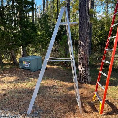 G1992 Large 8' Aluminum Stepladder
