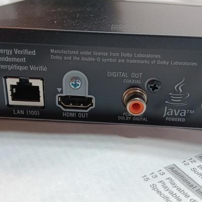 Sony Blue Ray disc / DVD Player with Wireless LAN built in Complete with remote control