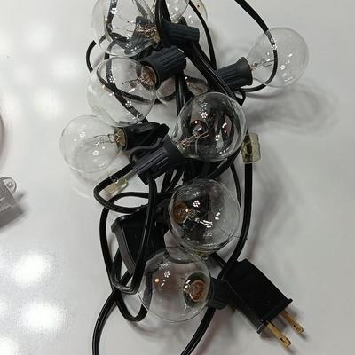 LED color changing rope light and Patio light set both work!