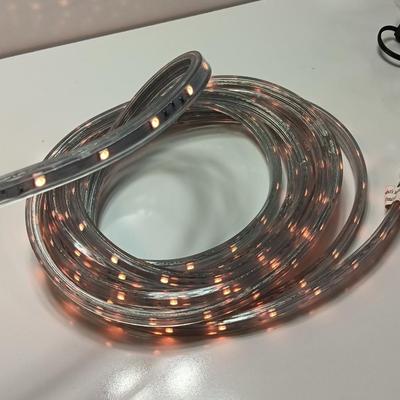 LED color changing rope light and Patio light set both work!