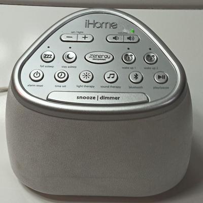 iHome Zenergy Dream Sleep Light Sound Therapy Machine Bluetooth