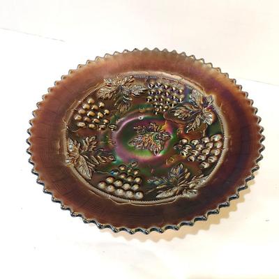 Lot #12  Antique Northwood Carnival Glass Bowl