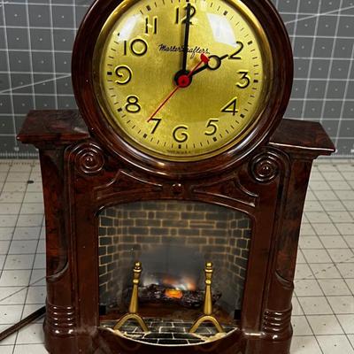 Master Crafters Fireplace Clock 