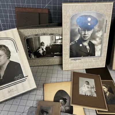 Pile of Vintage Photographs