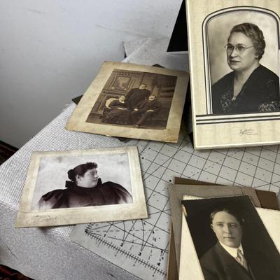 Pile of Vintage Photographs