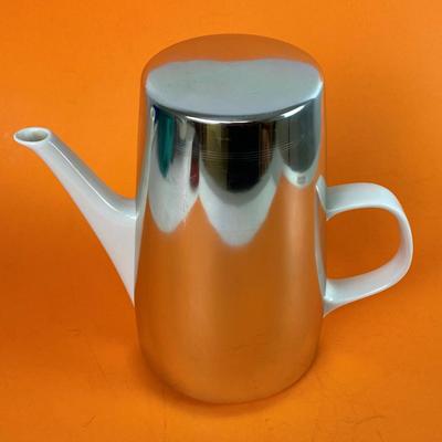 mid century modern german MELITTA COFFEE POT with WARMING COVER 